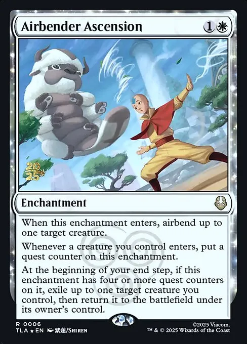 Airbender Ascension · Avatar: The Last Airbender Promos 6s/80