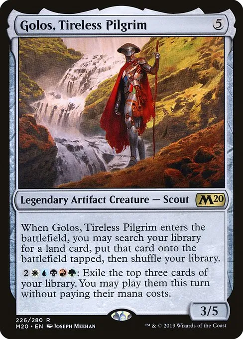 Golos, Tireless Pilgrim · Core Set 2020 226/346
