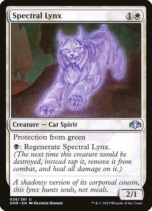 Spectral Lynx · Dominaria Remastered 28/457