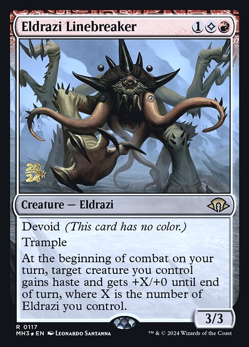 Eldrazi Linebreaker · Modern Horizons 3 Promos 117s/92