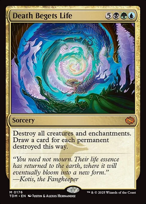 Death Begets Life · Tarkir: Dragonstorm 176/427