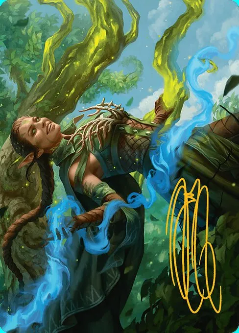 Nissa, Worldsoul Speaker // Nissa, Worldsoul Speaker · Aetherdrift Art Series 31/54