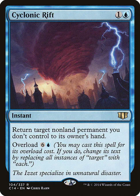 Cyclonic Rift · Commander 2014 104/337