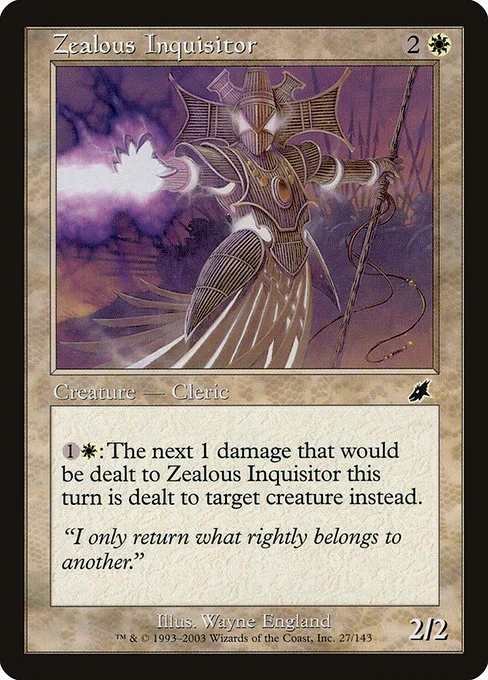 Zealous Inquisitor · Scourge 27/143