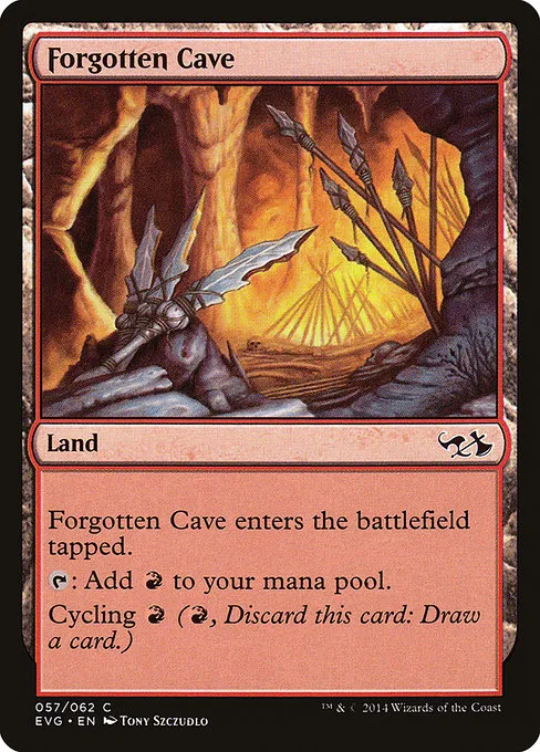 Forgotten Cave · Duel Decks Anthology: Elves vs. Goblins 57/62