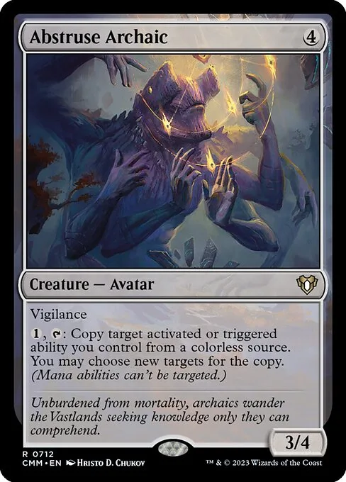 Abstruse Archaic · Commander Masters 712/1067