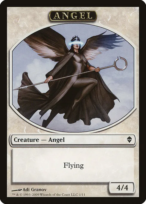 Angel · Zendikar Tokens 1/11