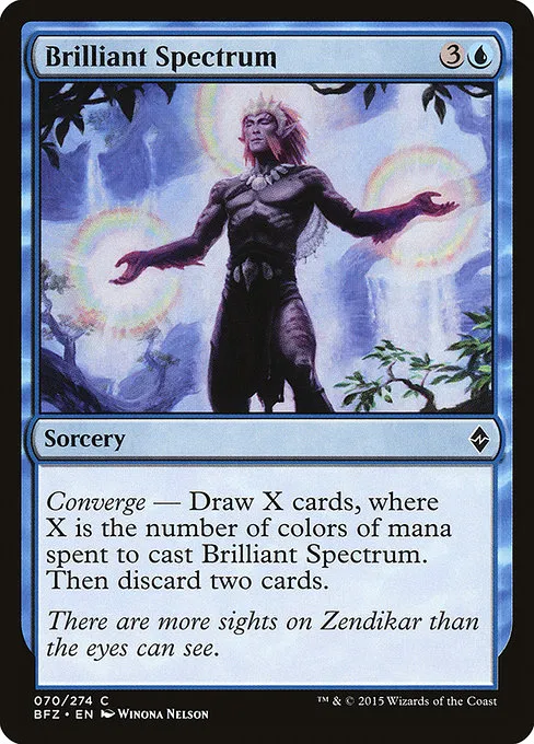 Brilliant Spectrum · Battle for Zendikar 70/299
