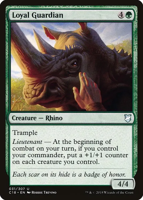 Loyal Guardian · Commander 2018 31/307