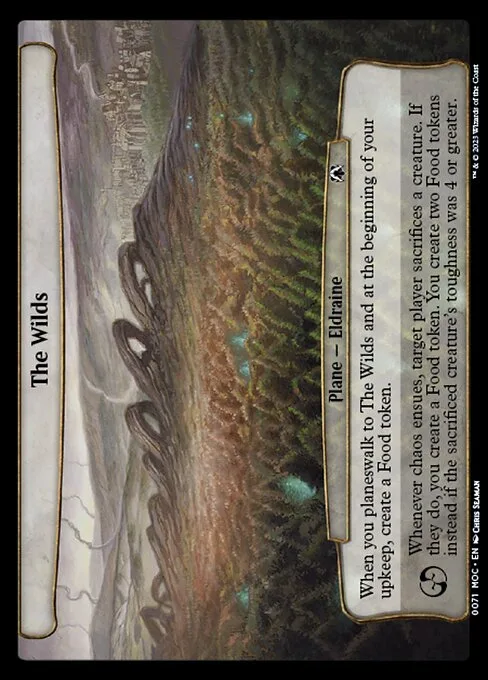 The Wilds · March of the Machine Commander 71/450