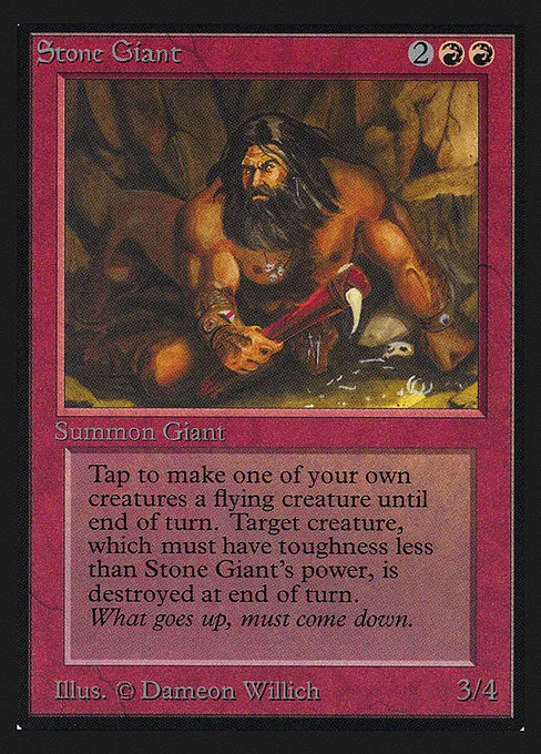 Stone Giant · Intl. Collectors' Edition 177/302