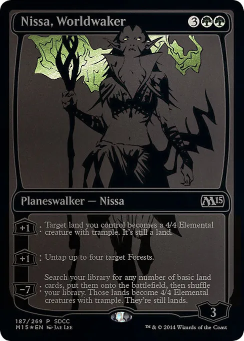 Nissa, Worldwaker · San Diego Comic-Con 2014 187/6