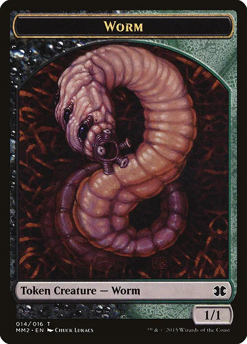 Worm · Modern Masters 2015 Tokens 14/16