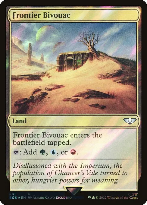 Frontier Bivouac · Warhammer 40,000 Commander 281★/617