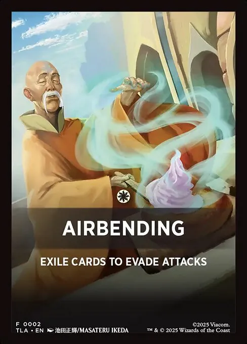 Airbending · Avatar: The Last Airbender Jumpstart Front Cards 2/46