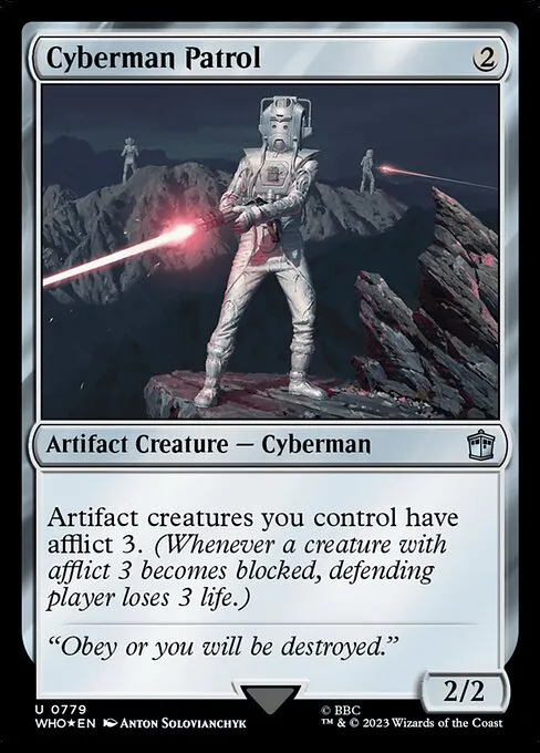 Cyberman Patrol · Doctor Who 779/1178