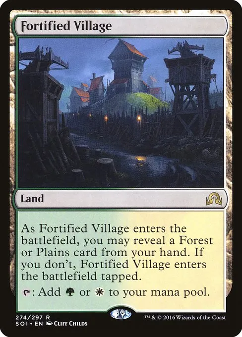 Fortified Village · Shadows over Innistrad 274/302
