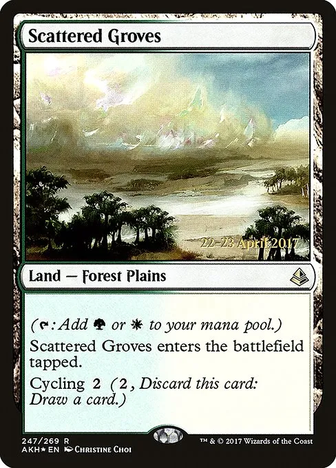 Scattered Groves · Amonkhet Promos 247s/77