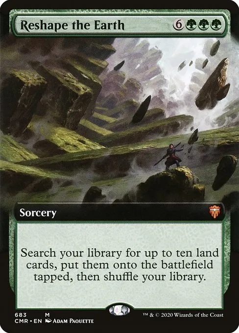 Reshape the Earth · Commander Legends 683/718