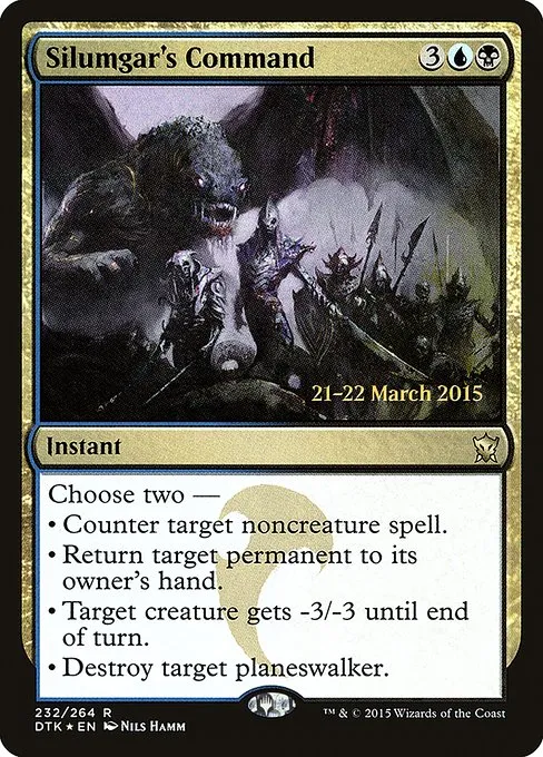 Silumgar's Command · Dragons of Tarkir Promos 232s/51