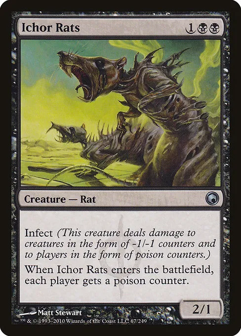Ichor Rats · Scars of Mirrodin 67/249
