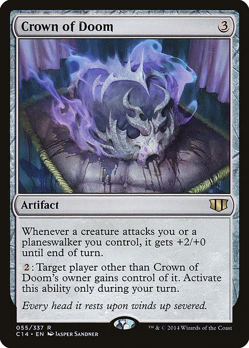 Crown of Doom · Commander 2014 55/337