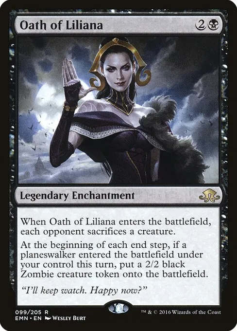 Oath of Liliana · Eldritch Moon 99/208