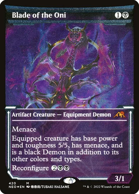 Blade of the Oni · Kamigawa: Neon Dynasty 420/531