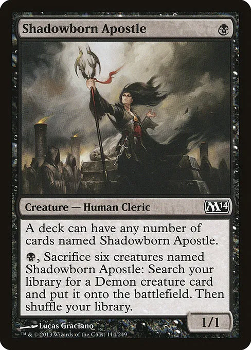 Shadowborn Apostle · Magic 2014 114/249