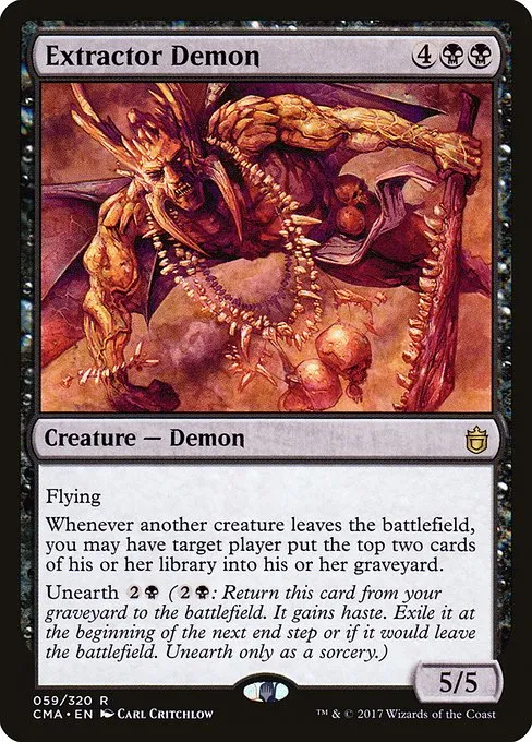 Extractor Demon · Commander Anthology 59/320