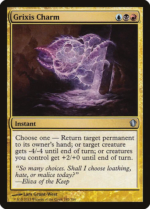 Grixis Charm · Commander 2013 192/356
