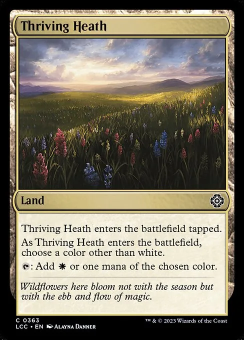 Thriving Heath · The Lost Caverns of Ixalan Commander 363/370