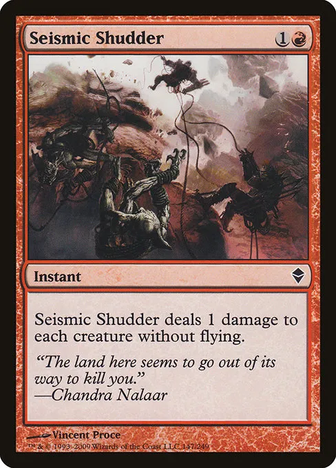 Seismic Shudder · Zendikar 147/269
