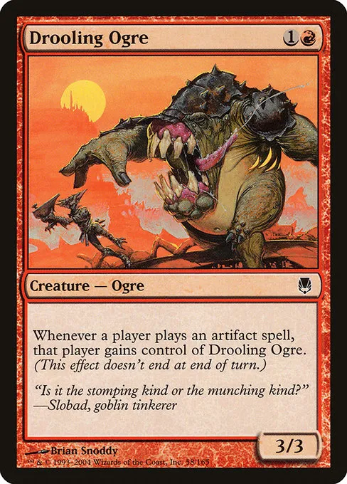 Drooling Ogre · Darksteel 58/165