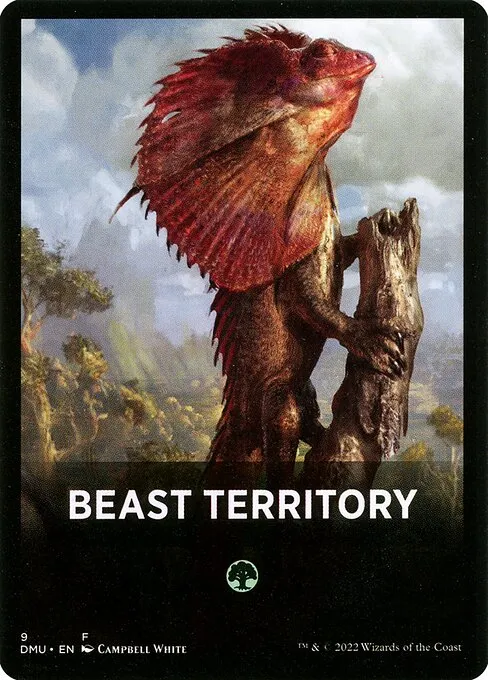 Beast Territory · Dominaria United Jumpstart Front Cards 9/10