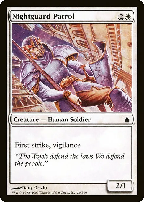 Nightguard Patrol · Ravnica: City of Guilds 26/306