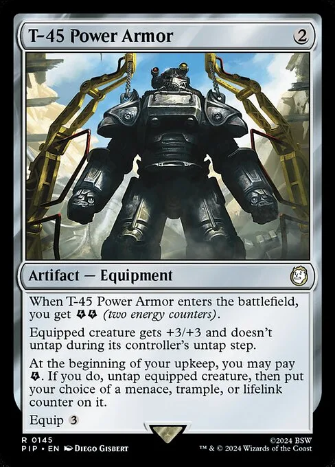 T-45 Power Armor · Fallout 145/1068