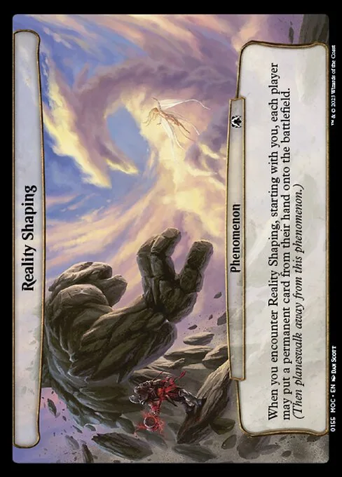 Reality Shaping · March of the Machine Commander 155/450