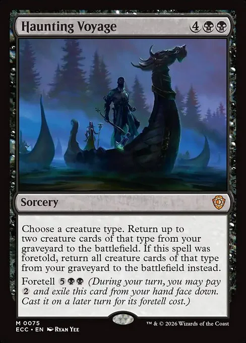 Haunting Voyage · Lorwyn Eclipsed Commander 75/176
