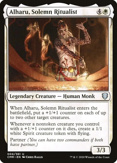 Alharu, Solemn Ritualist · Commander Legends 4/718