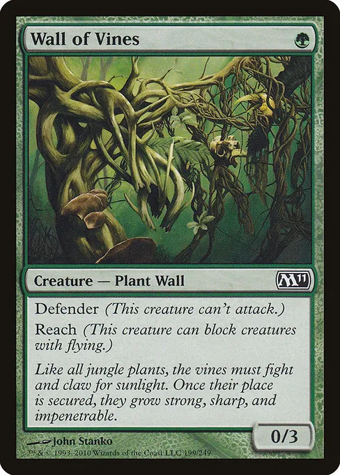 Wall of Vines · Magic 2011 199/249