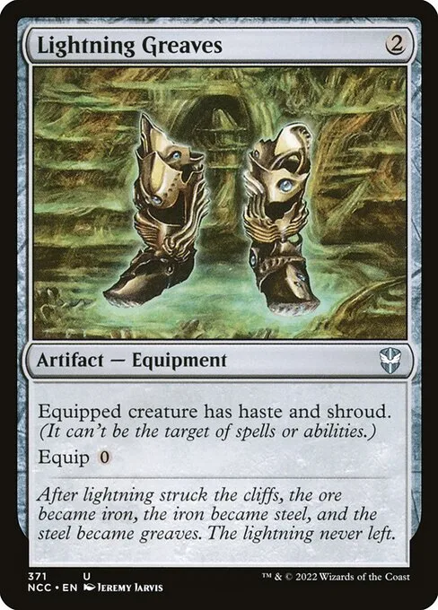 Lightning Greaves · New Capenna Commander 371/447