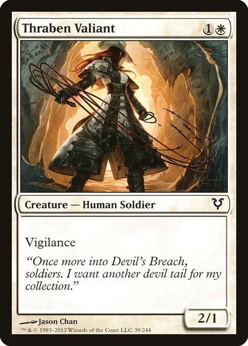 Thraben Valiant · Avacyn Restored 39/244