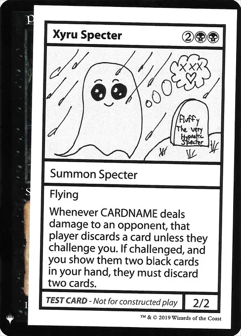 Xyru Specter · Mystery Booster Playtest Cards 2019 51/121