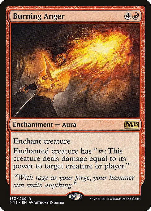 Burning Anger · Magic 2015 133/284
