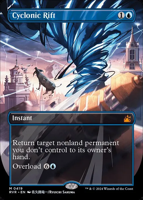 Cyclonic Rift · Ravnica Remastered 419/531