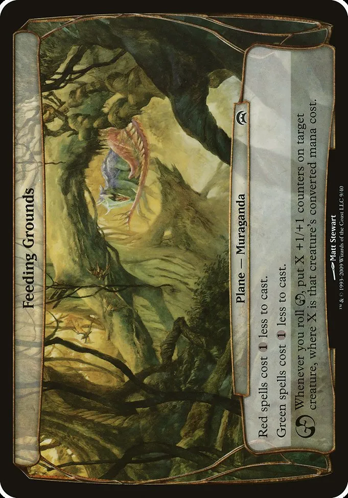 Feeding Grounds · Planechase Planes 9/40