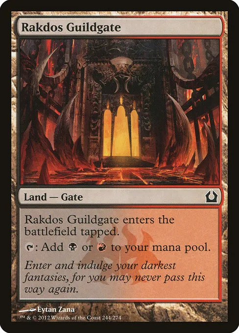 Rakdos Guildgate · Return to Ravnica 244/274