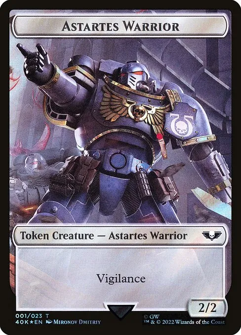 Astartes Warrior · Warhammer 40,000 Tokens 1★/31