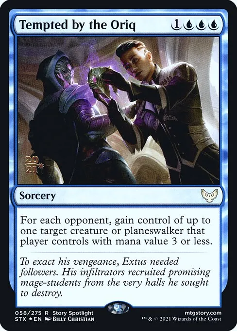 Tempted by the Oriq · Strixhaven: School of Mages Promos 58s/164